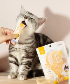 汪喵星球無膠純肉泥 貓肉泥(6g*5條)